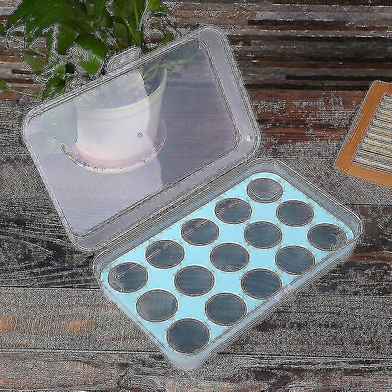 15 Grid Kitchen Egg Storage Case Refrigerator Storage Box Fridge Egg Protect Storage Container Box Egg Organizer Storage