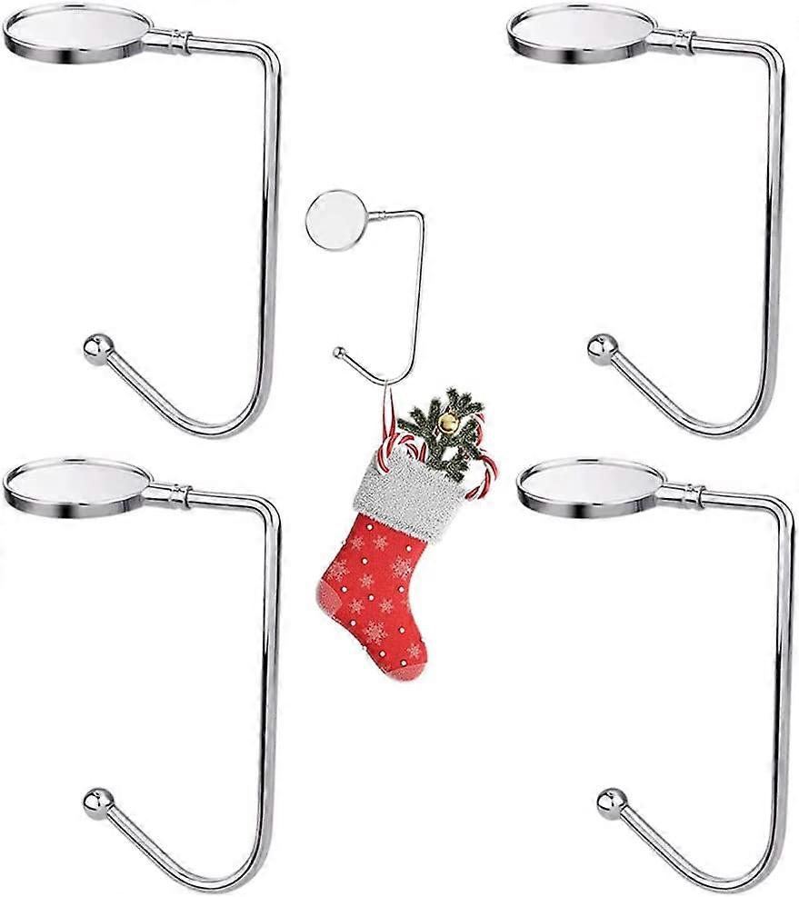 4 pcs Christmas stocking hook holder