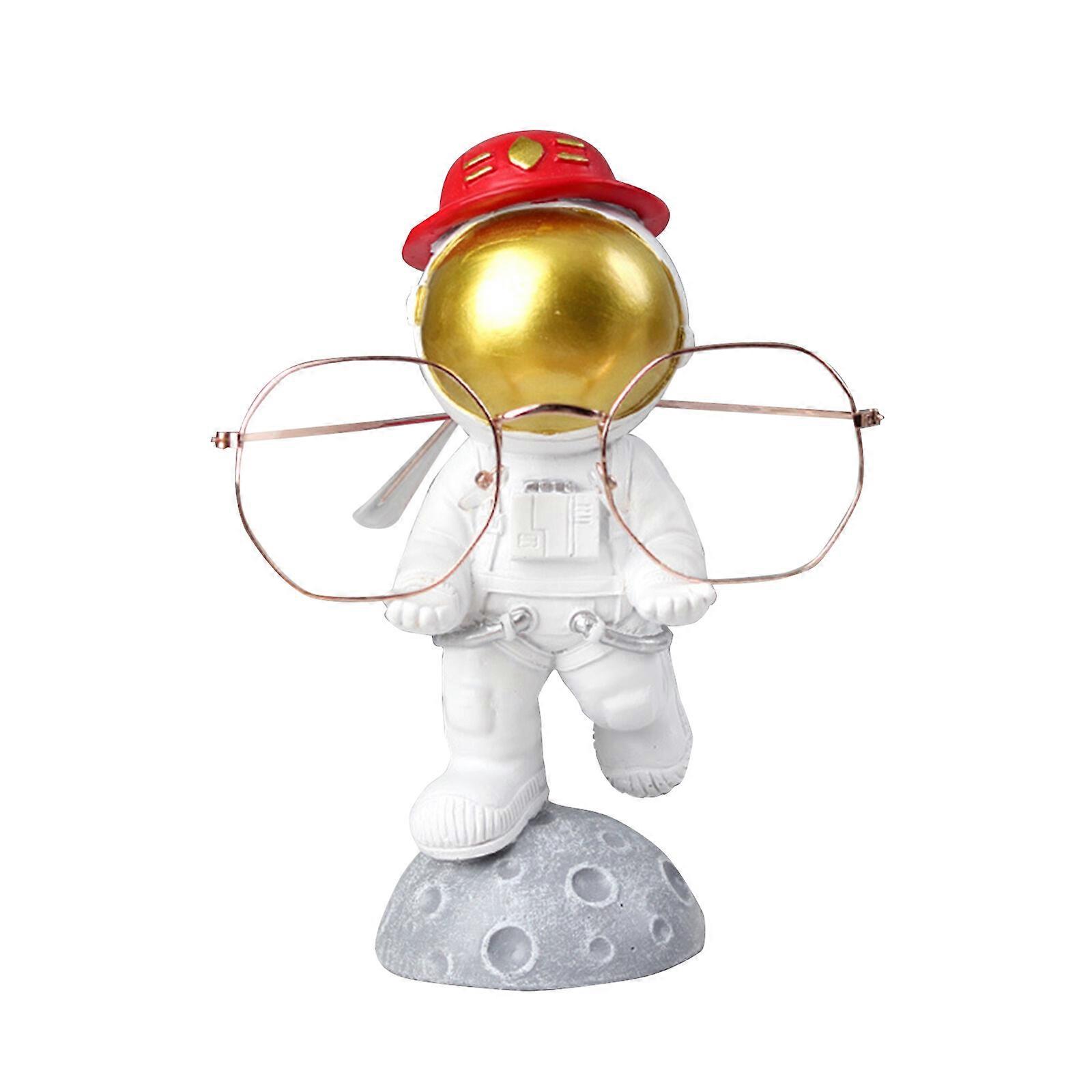 Cute Astronaut Eyeglass Holder for Displaying Sunglasses and Glasses - Fun and Decorative Glasses Stand