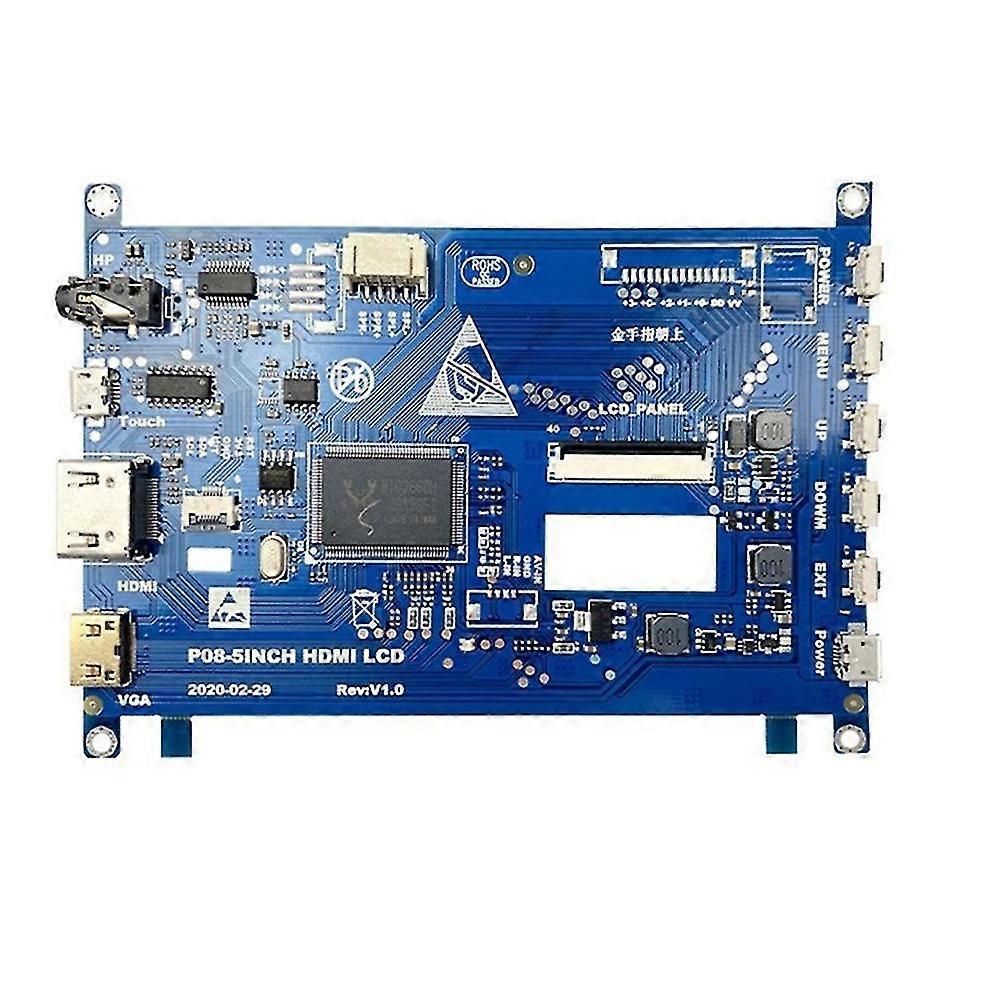 5 Inch Lcd Screen Display Driver Board 800x480 Lcd Touch Mon Driver Board For