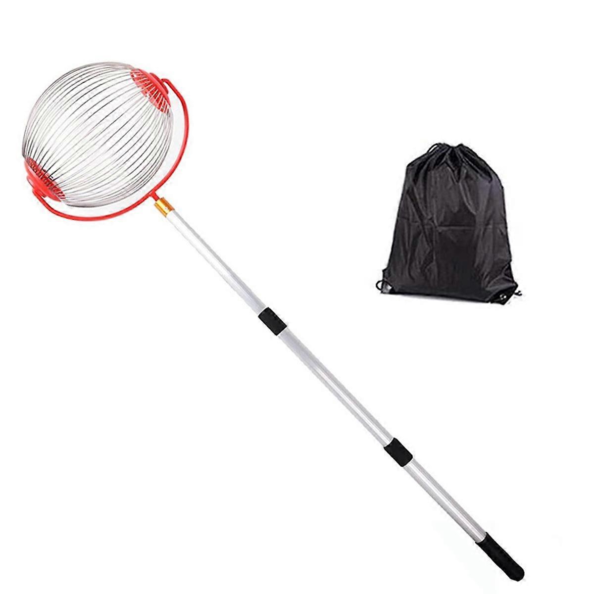 منتقي الجوز حديقة الجوز الفولاذ المقاوم للصدأ طبل مناسبة ل ، مخروط الصنوبر ، جمع نفايات الجوز Smal