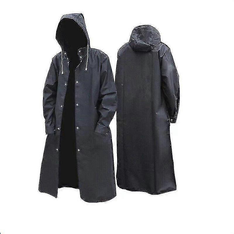 Men'S Raincoat Fashion Long Section Men'S Thickened And Enlarged Raincoat Travel Adult Rain Suits