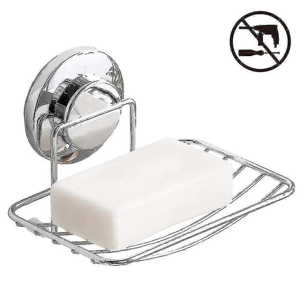 Single Floor Super Powerful Vacuum Suction Cup Soap Dish