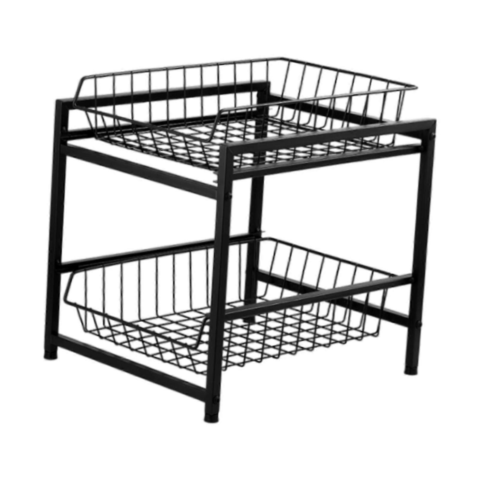 Under Sink Kitchen Counter Organizer Under Cabinet Organizer Shelf