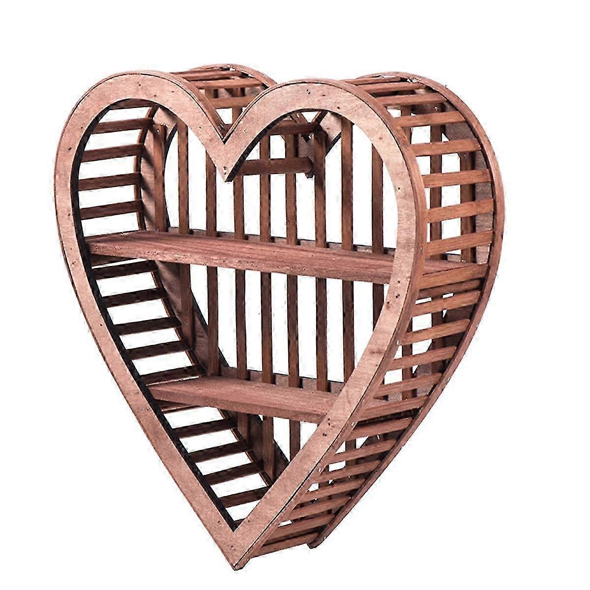 家の装飾 ディスプレイシェルフ ウォールシェルフ ディスプレイシェルフ 壁掛けハートシェルフ ハート型シェルフ ハート型シェルフ ハート型シェルフ