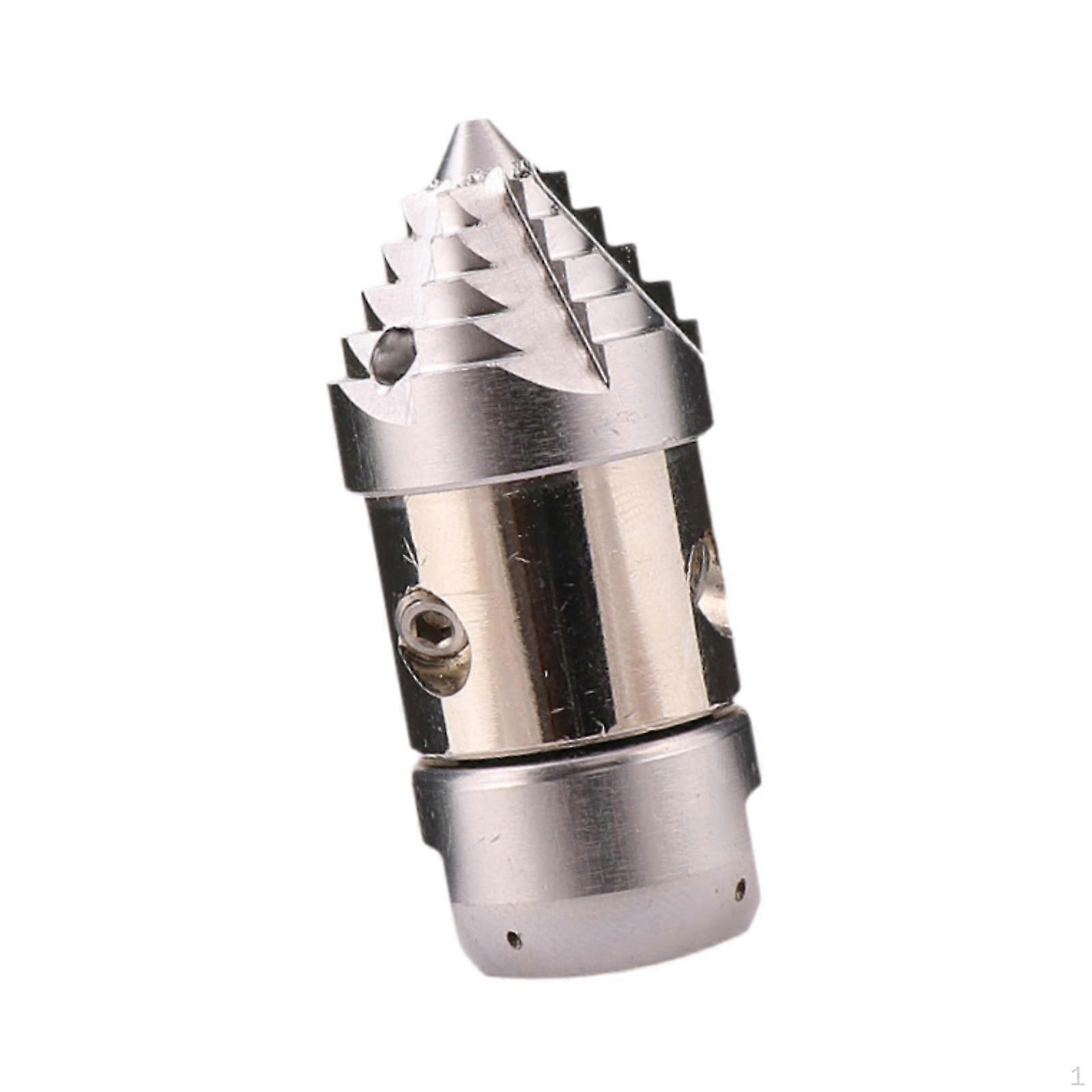 Sewer Jet Nozzle 3/8 inch BSP Rotating Hose Steel Connector 30L