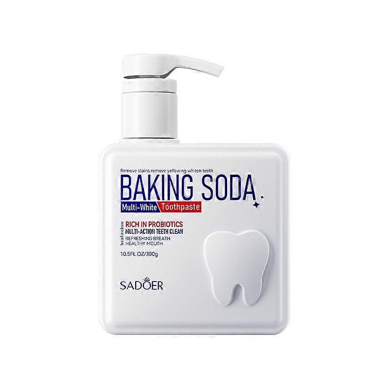 Pump Toothpaste Sadoer Soda Probiotics Clean Teeth Oral Fresh