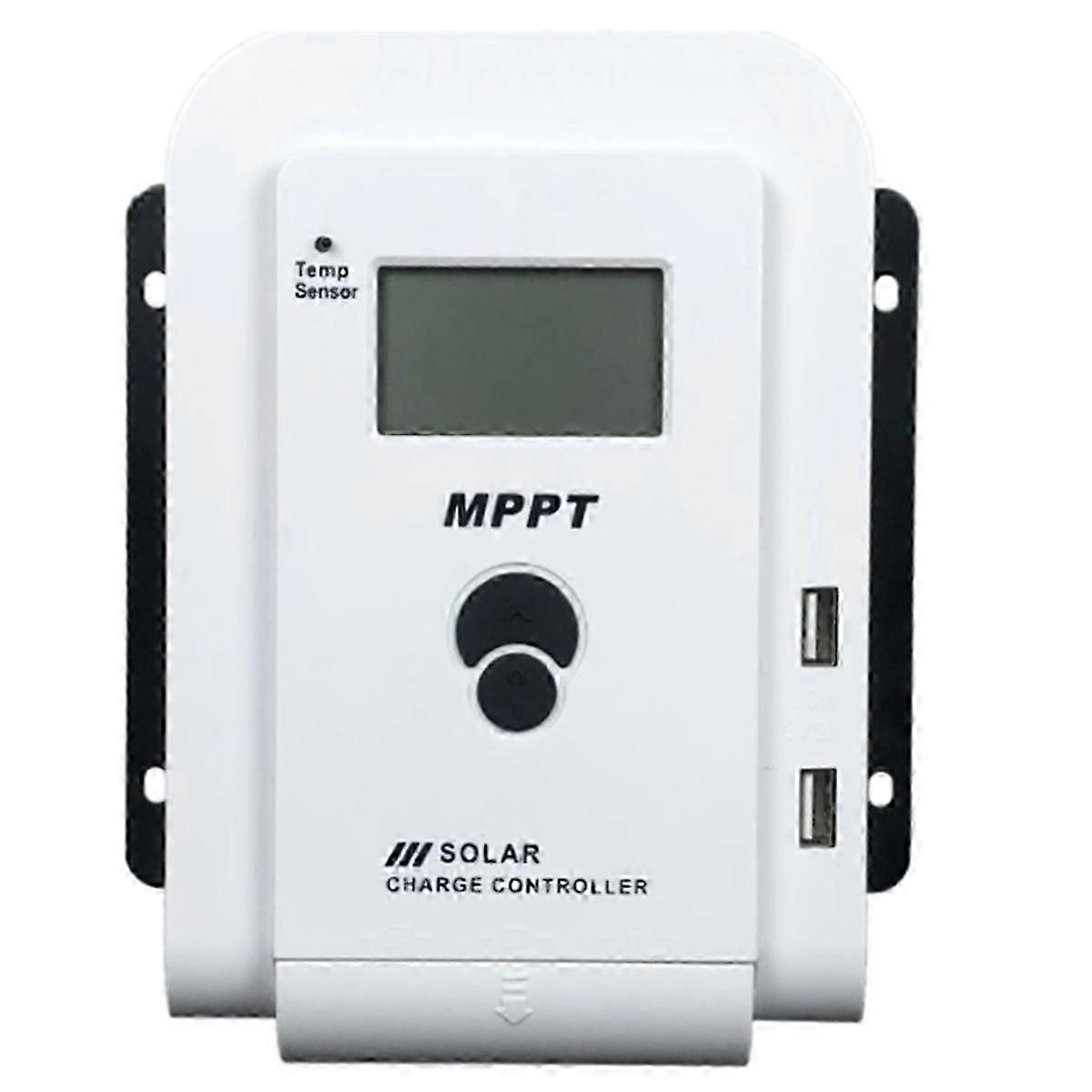 MPPT Solar Charge Controller 40A with LCD Display PV Solar Regulator 12V 24V Auto Controller Dual U