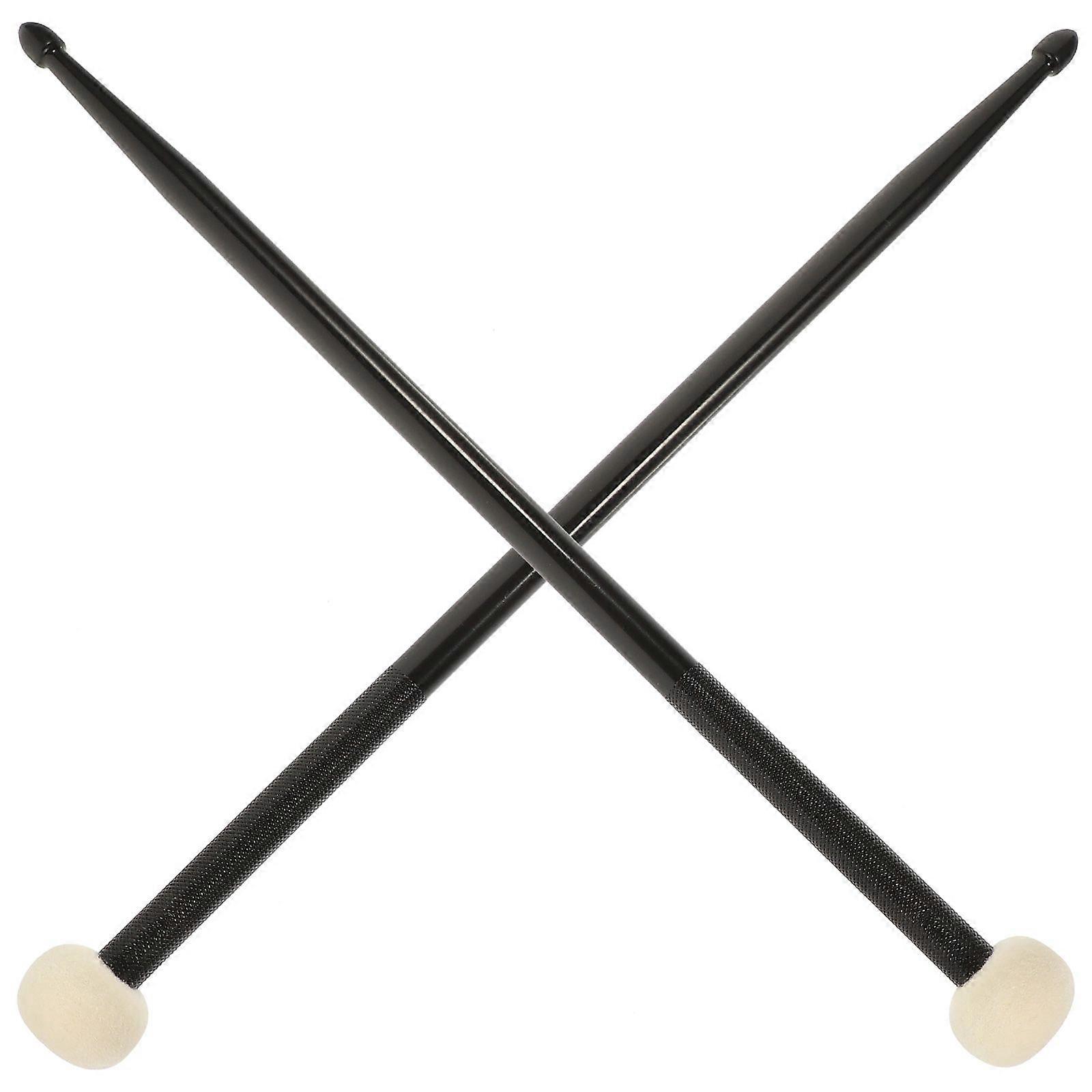 1 Pair of Professional Double-end Drum Sticks Practical Performance Drumsticks