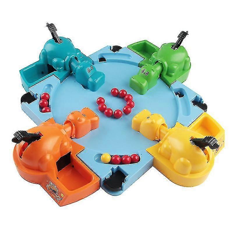 Gluttonous Turtle/hippo/frog Snatching Bean Ball Toy Board Game
