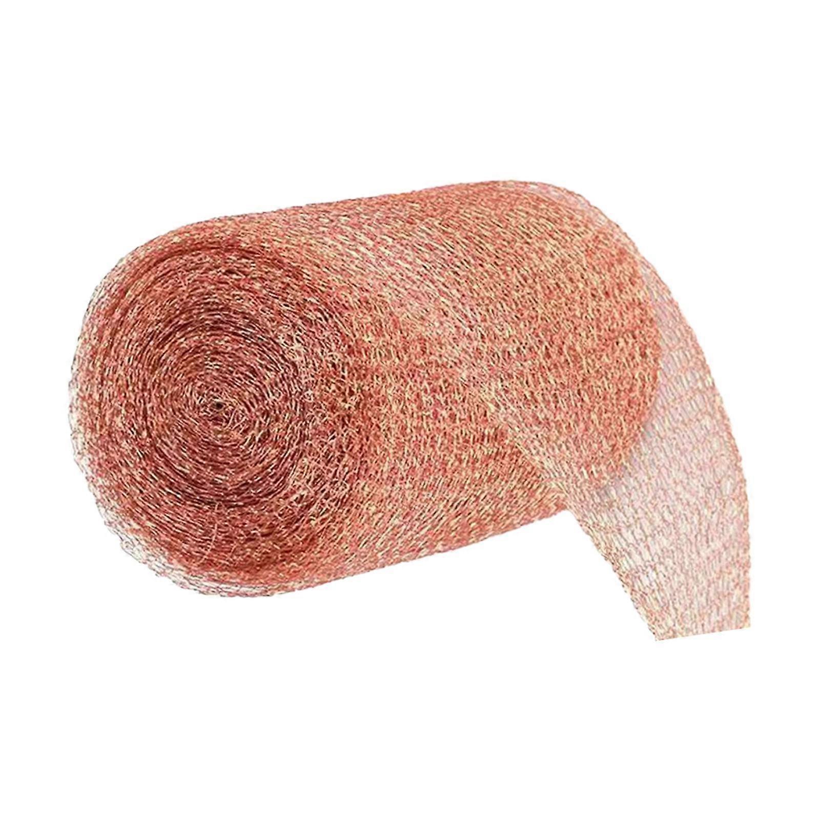 Copper Wire Mesh 3 Meters Copper Mesh Roll for Home Agriculture Distilling