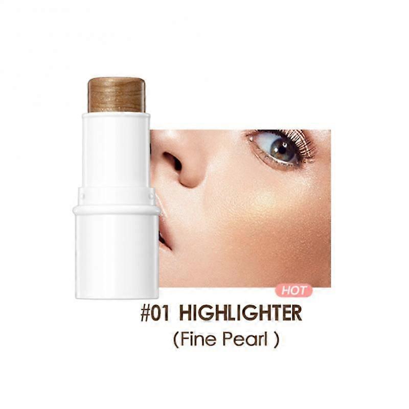 Face Brighten Highlighter Bar Face Contour Bronzer Stick Shimmer Highlighter
