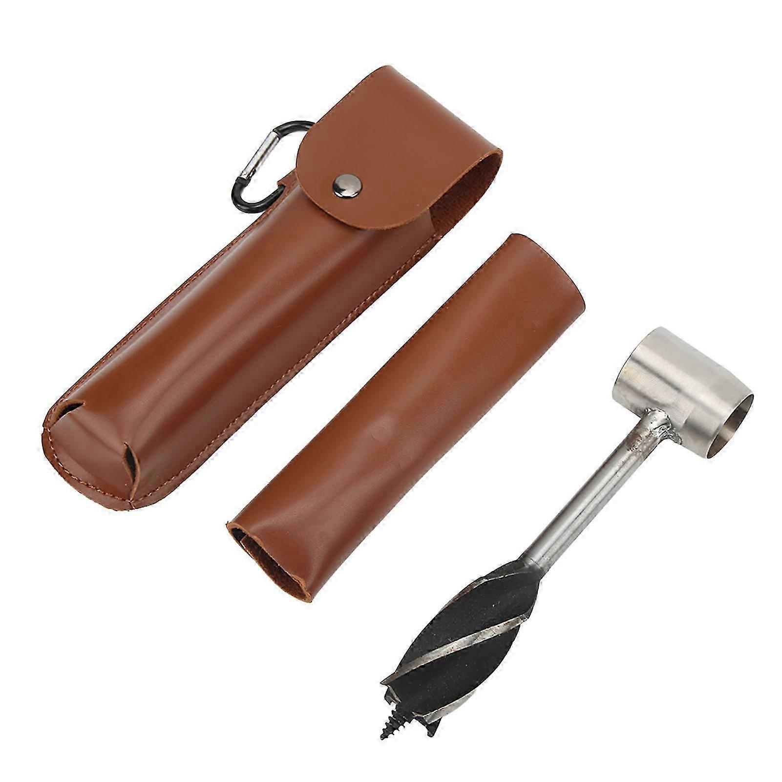 Manual Drill Auger Alloy Steel Wood Hand Auger Wrench Multifunctional Woodworking Tool