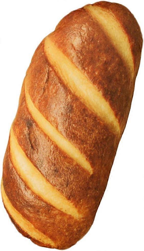 Bread Pillow, Soft Plush Fabric, 40cm PP Cotton Filling