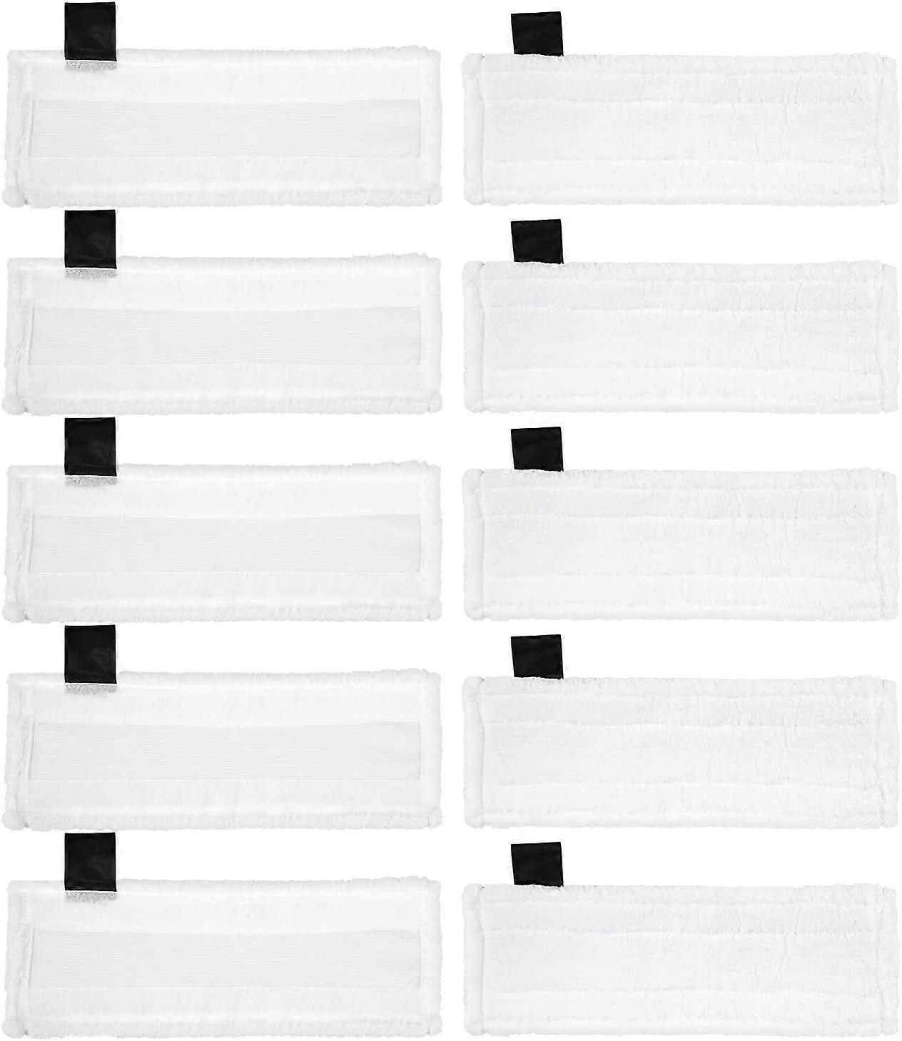 Pack of 10 Microfiber Cloths: 10 floor cloths, spare parts for Krcher steam cleaners, compatible with EasyFix, SC2, SC3, SC4, SC5 steam cleaners, very