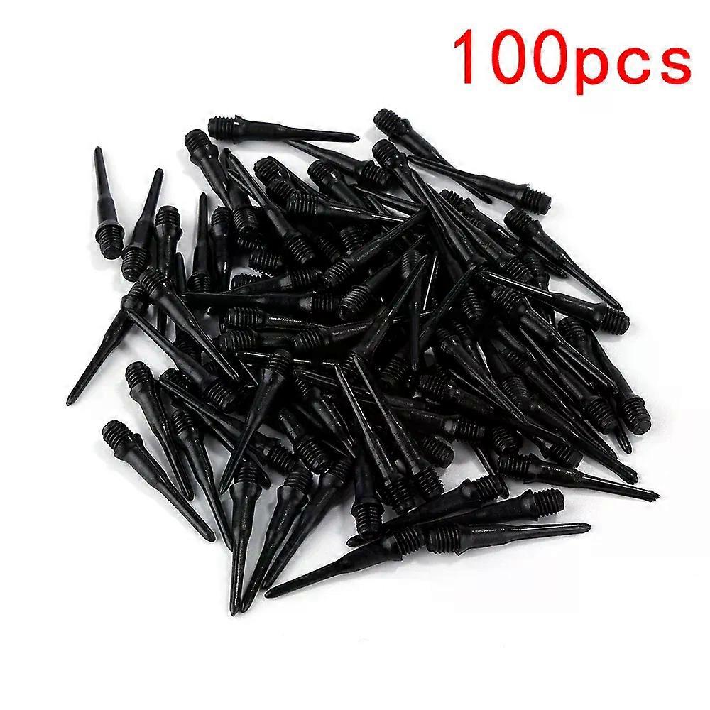 100PCS High Precision Electronic Dart Plastic Professional Dart Durable Soft Tip Points Needle Replacement Set Darts Accessories