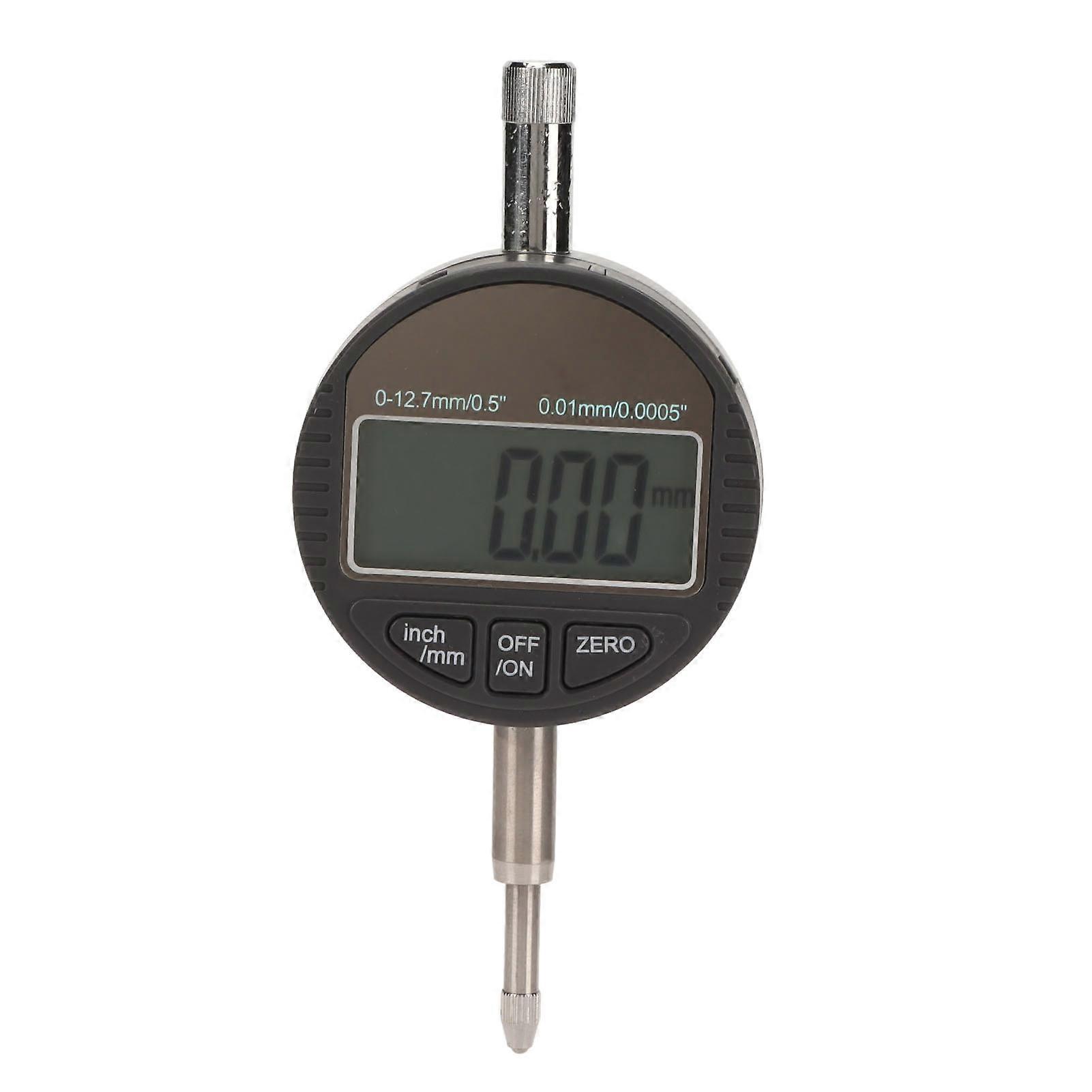 High Accuracy Digital Dial Indicator | 0.01mm Resolution | LCD Display & Alloy Probe