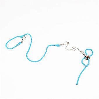Small Pet Adjustable Soft Harness Leash Bird Parrot Mouse Hamster Ferrets Rat