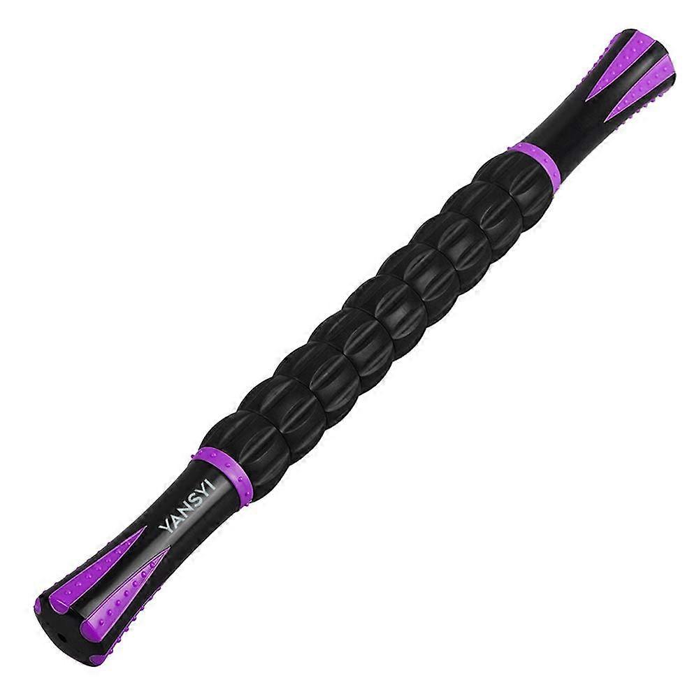 Muscle Therapy Roller Stick for Deep Tissue Massage, Adjustable Length, Durable Foam, and Ergonomic Design