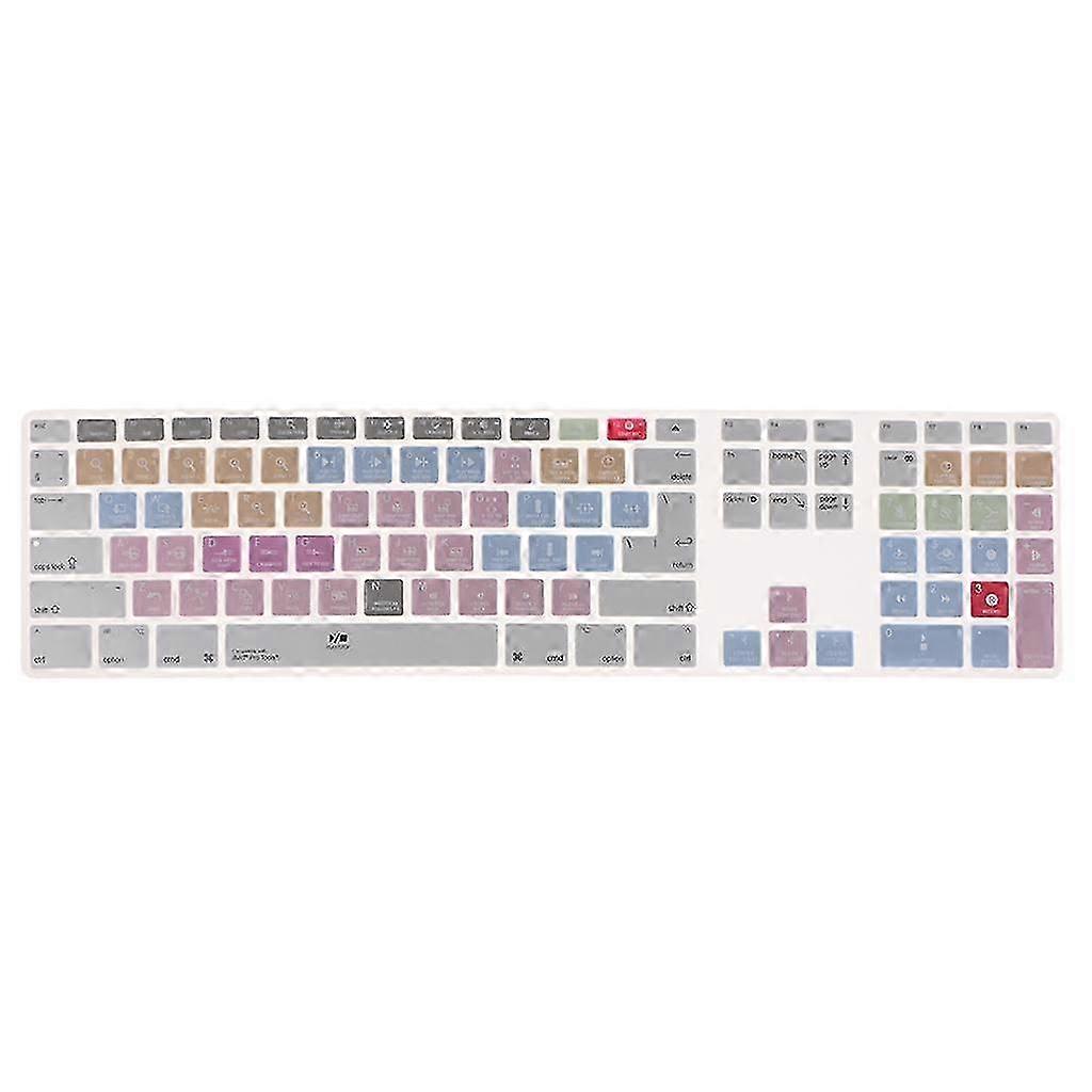 Cubierta de teclado de silicona para G6 Pro MAC Avid Pro Tools
