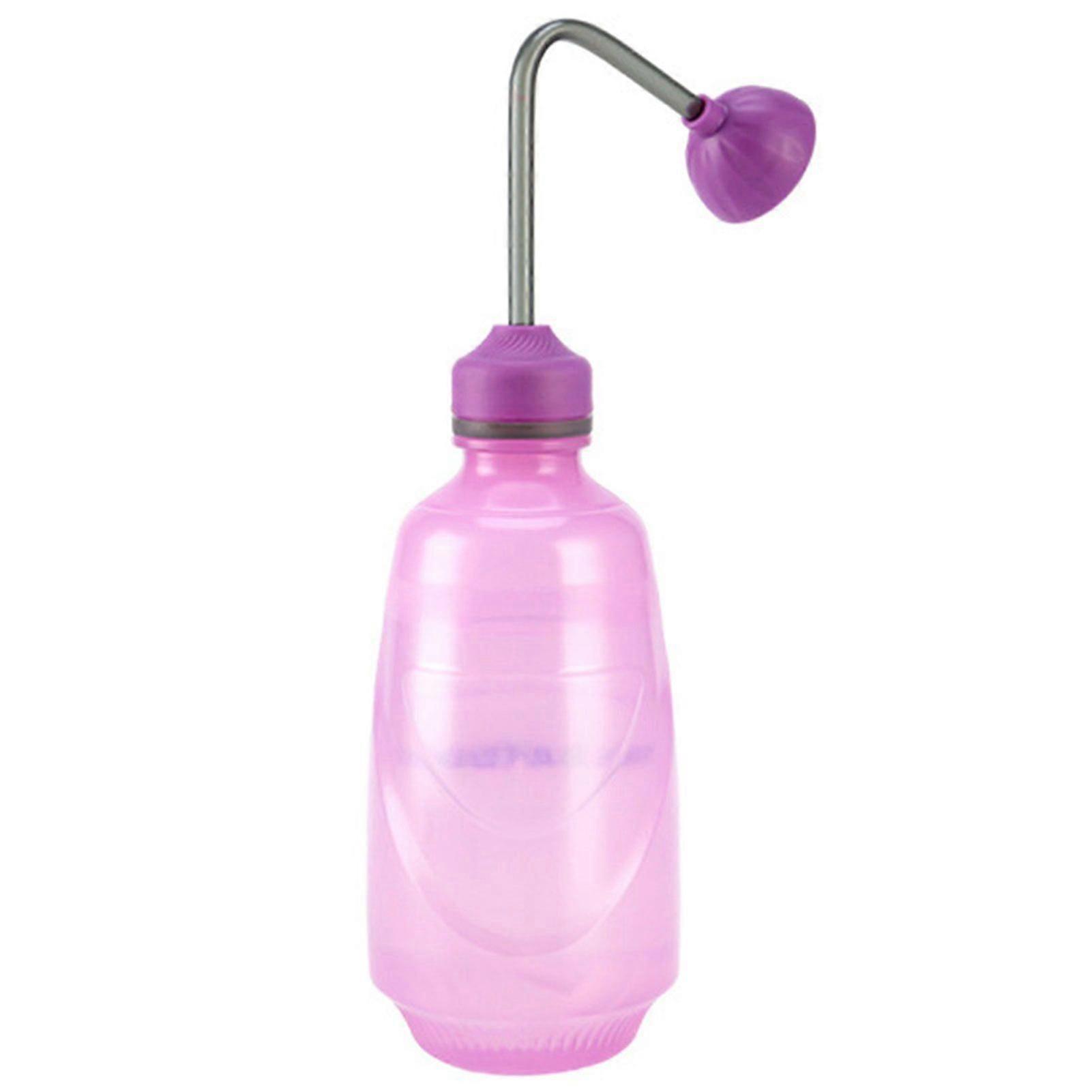 Genomskinlig vattenkanna med lång pip för växter och suckulenter, justerbar tryckspruta för inomhus-/utomhusträdgårdsredskap