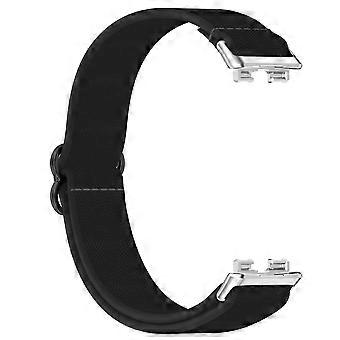 INF Nylon elastische gebreide horlogeband voor Huawei Band 10 9 8