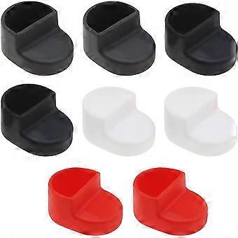 8PCS Rear Mudguard Hook Silicone Covers Compatible with Xiaomi M365 1S Essential Pro Electric Scooter Rear Fender Hook Sleeve Black Red White Gray 2PC