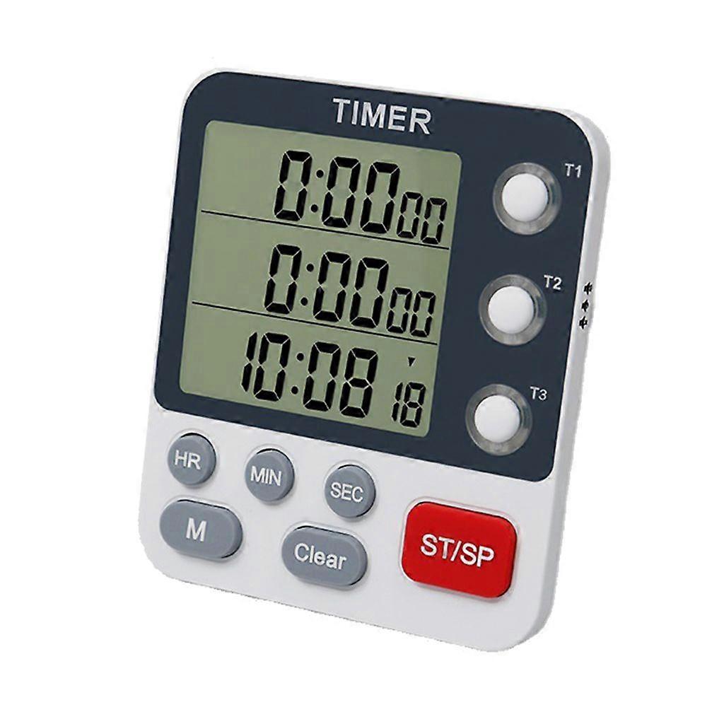 Digital Kitchen Timers with Memory Function Loud Alarm for Classroom Bathroom