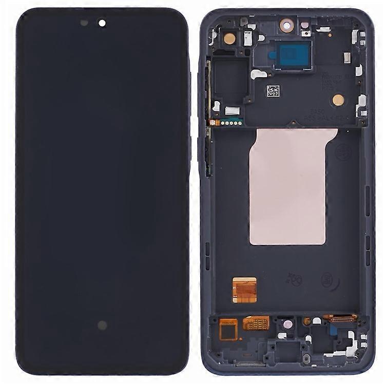 Compatible For Samsung Galaxy A55 5G A556 Grade C OLED Screen and Digitizer Assembly + Frame (Without Logo)