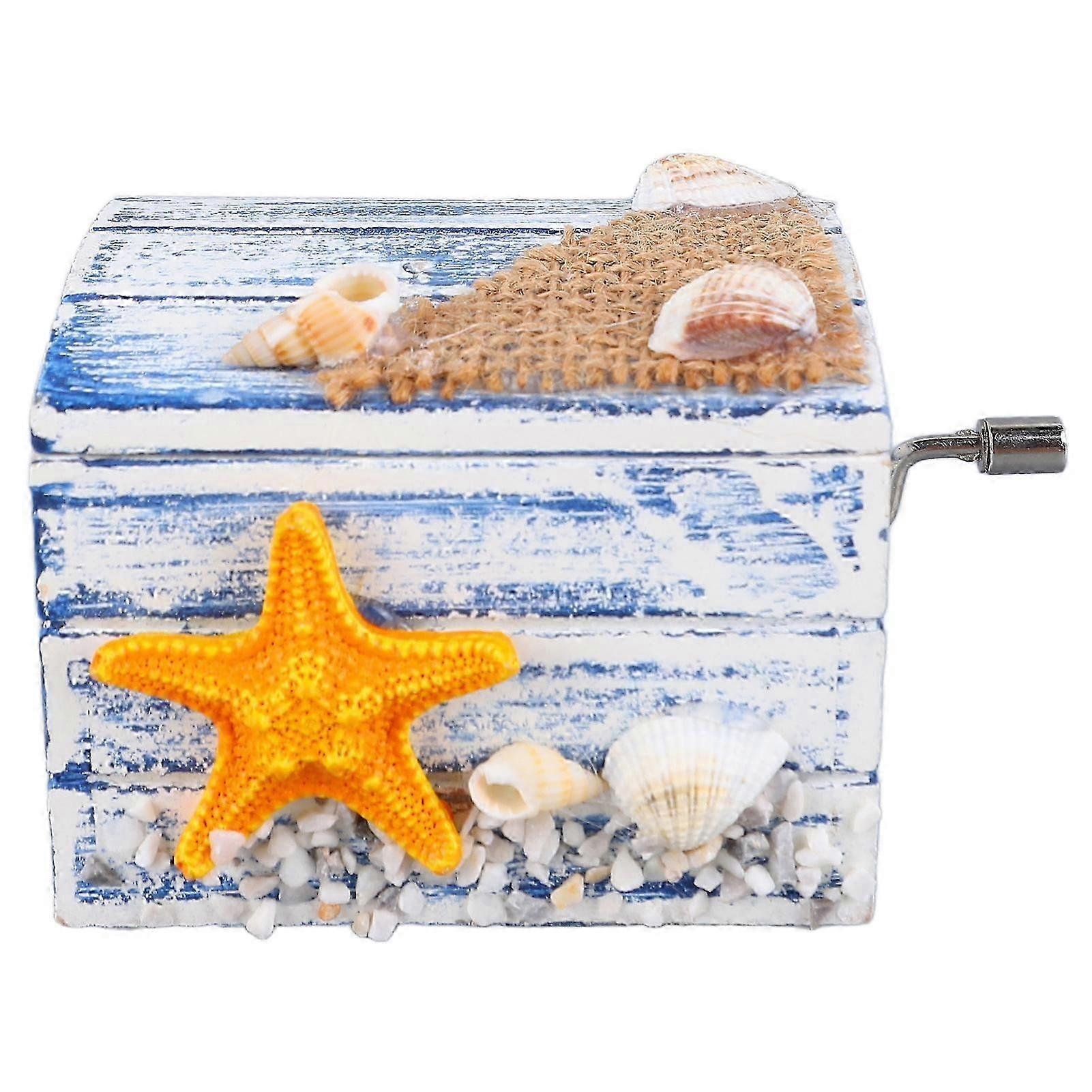 ハンドクランクオルゴール手作りの絶妙な装飾的なミニ木製オルゴール女性男性ギフト