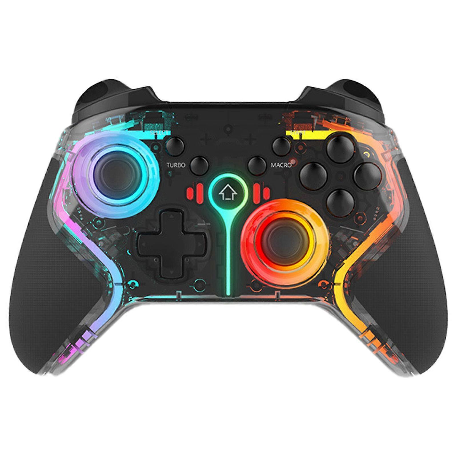 Multiple Platform Wireless Game Controller with Adjustable Triggers,Customizable Button for Improve Gaming Experience  0.5 black