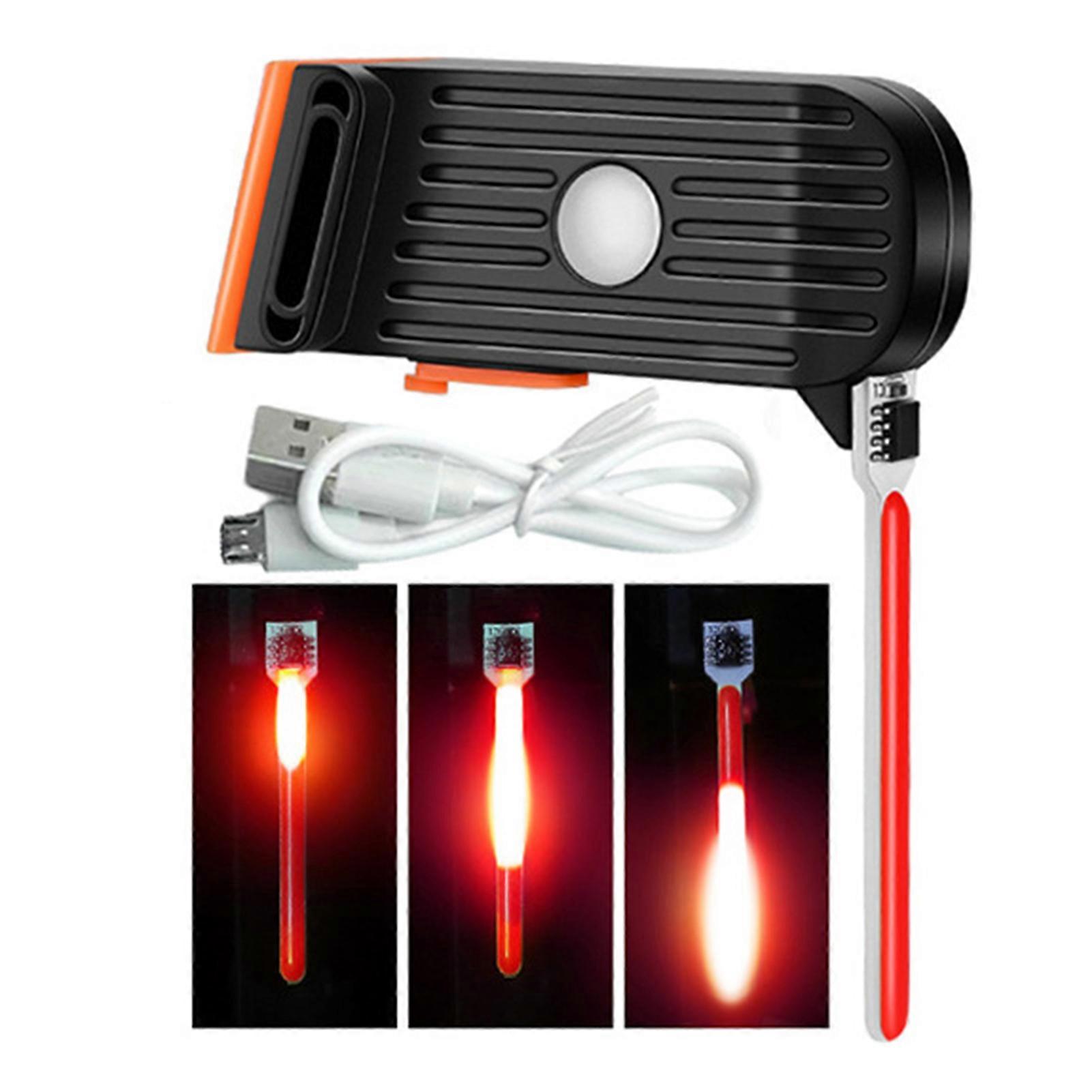 Bike Tail Light 4 Mode High Bright Bike Dripping Tail Light Waterproof Night Riding LED Rear Lamp
