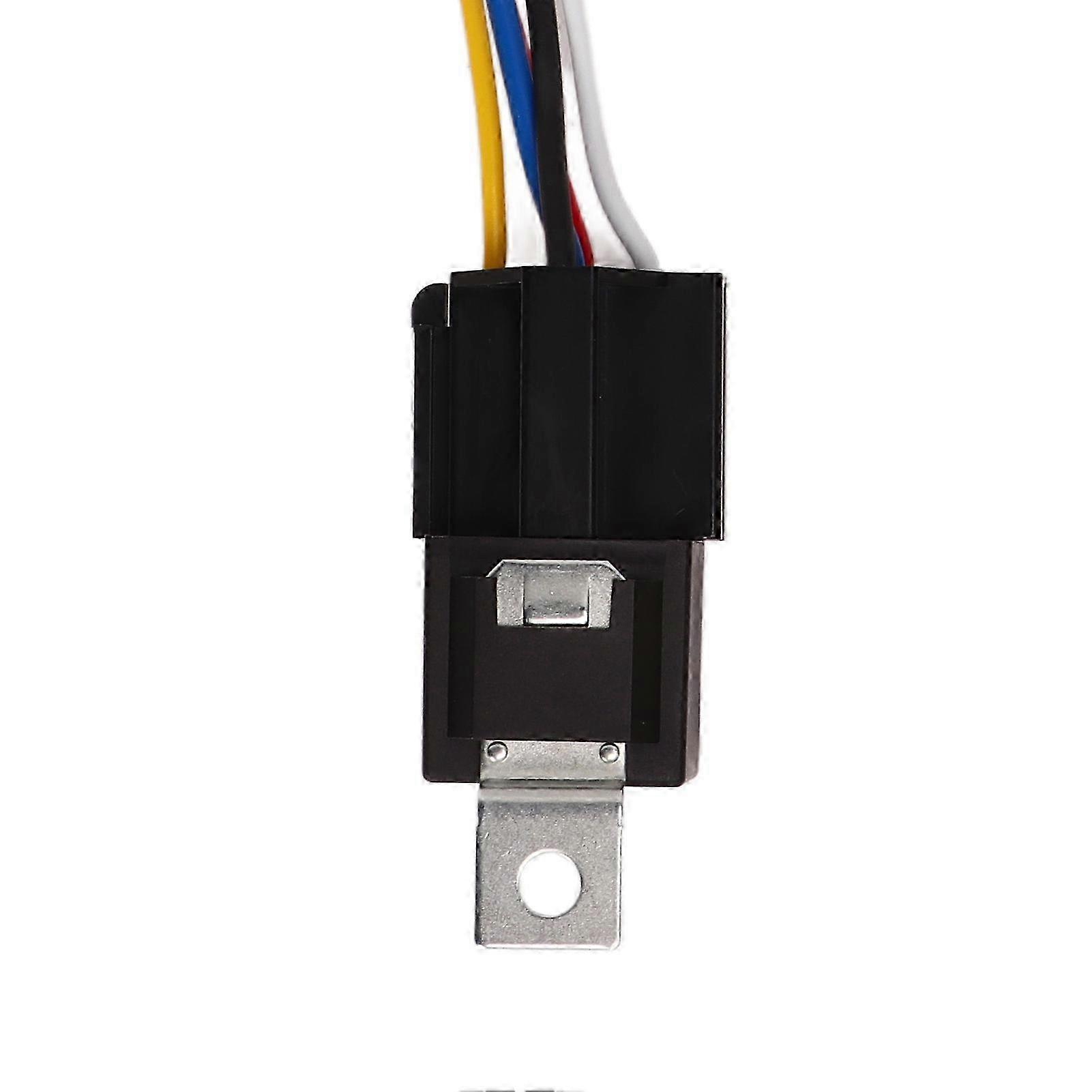 5pcs 12V 40A wasserdichtes Kfz-Relais-Kit mit 5-poligem Kupferkontakt