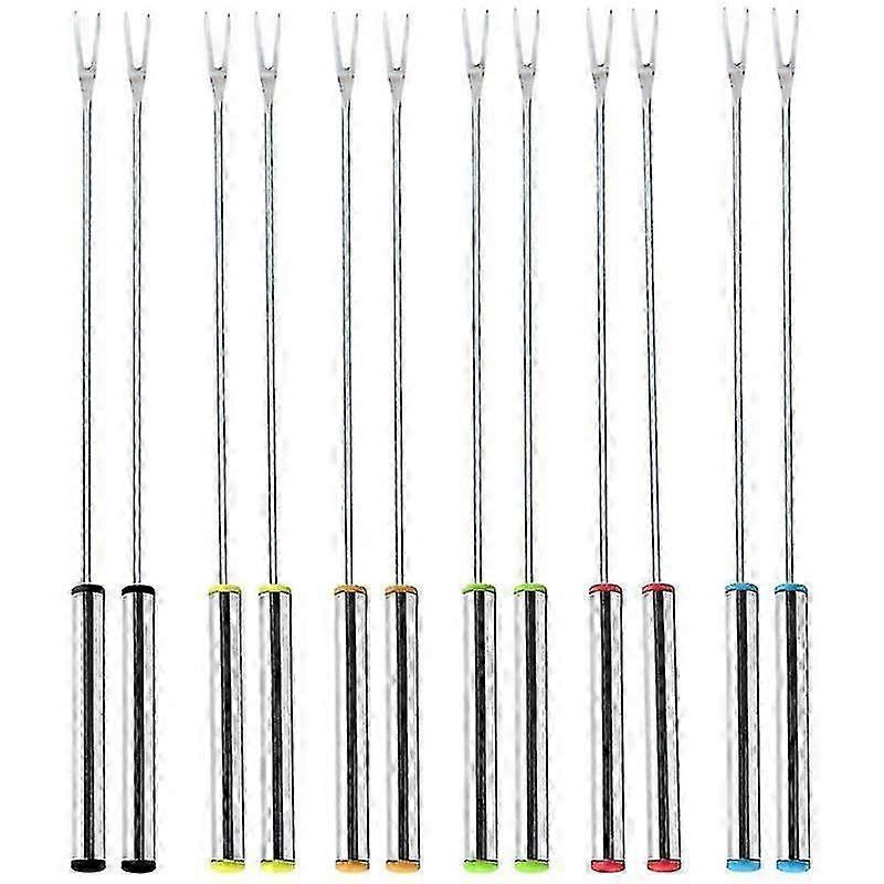 Fondue Cheese Sticks Fondue Set For Maker Swiss Cheese, Stainless Steel Fondue Forks Marshmallow Ro (haoyi