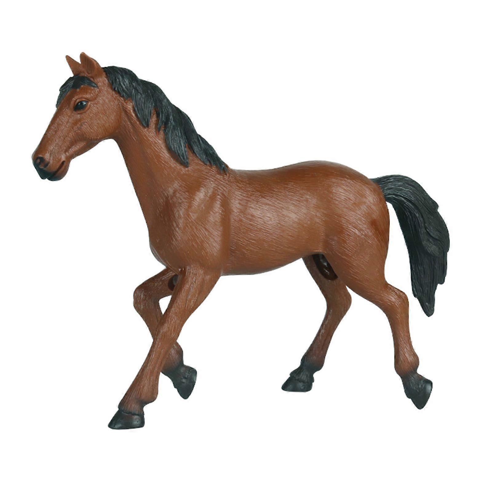 Simulation Running Horse Animal Model Miniature Figurine Student Class Reward