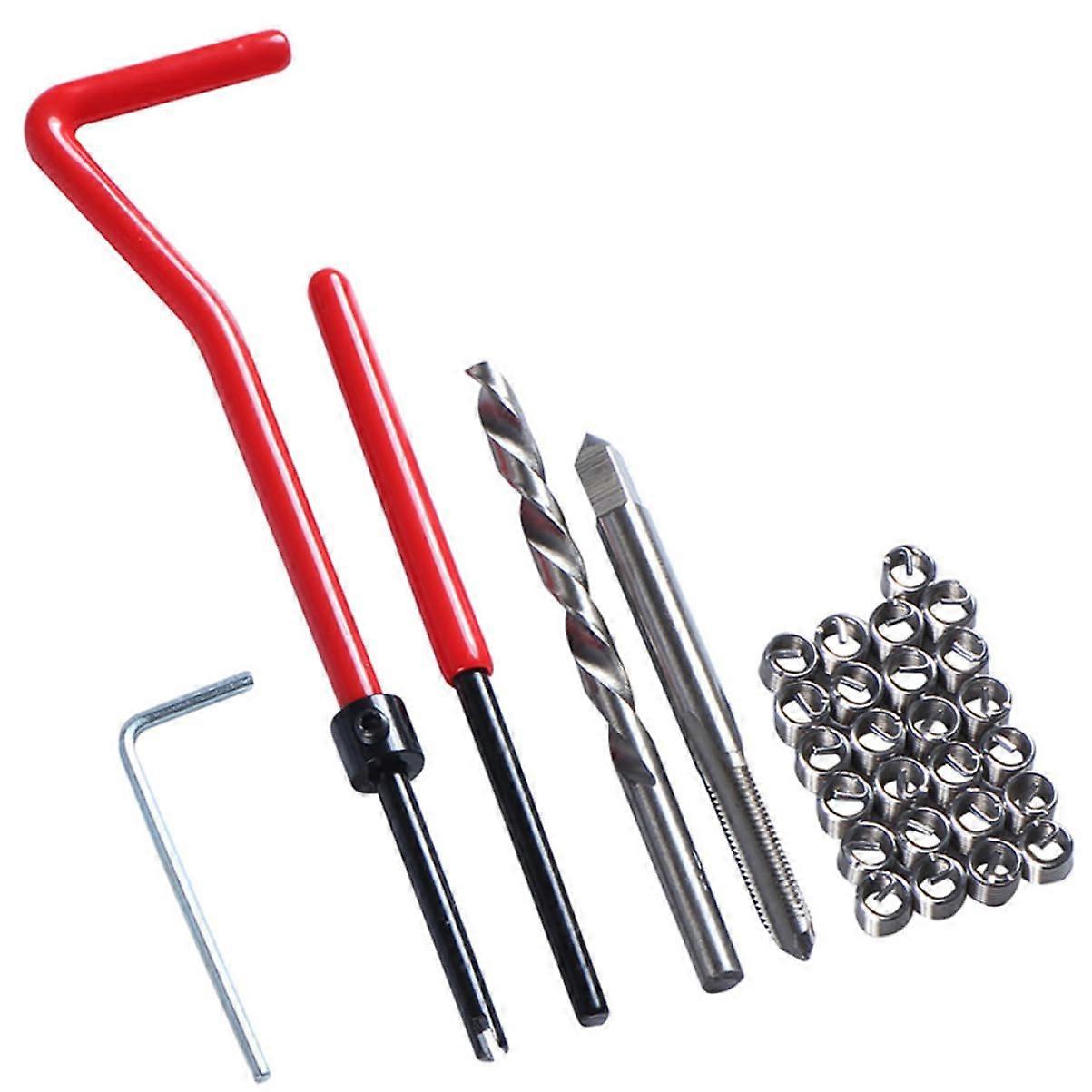 Complete Thread Repair Tool Set 30pc Kit Repair Repair Insert Car Repair Insert