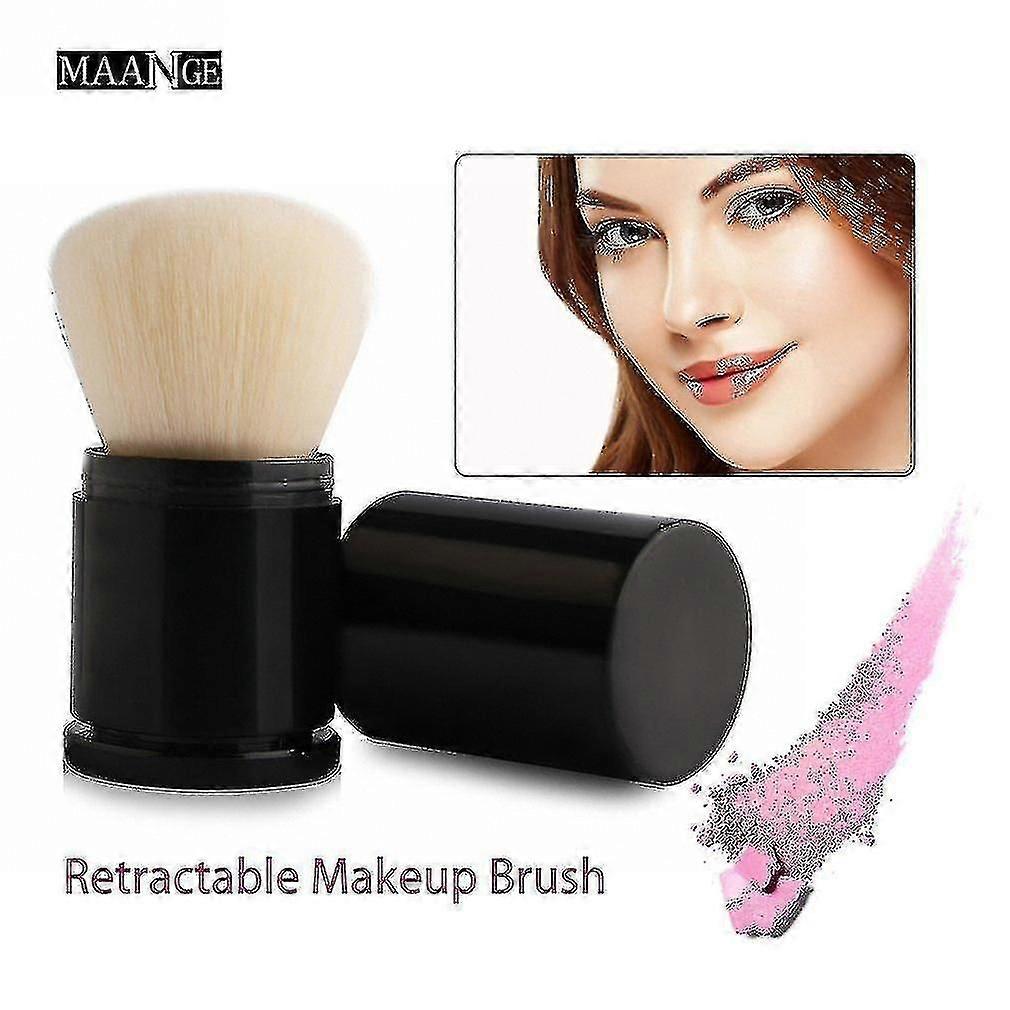 Portable Retractable Makeup Foundat Ber Face Bru