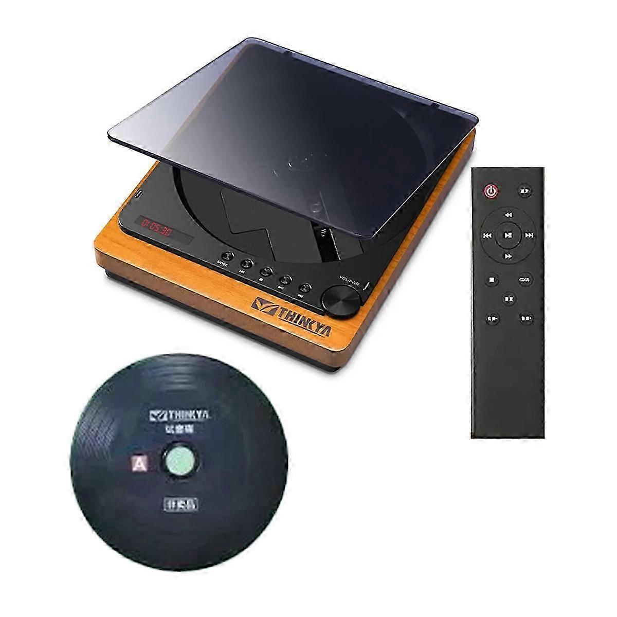 THINKYA CD Player Bluetooth 5.1 Optical Output USB Lossless Playback