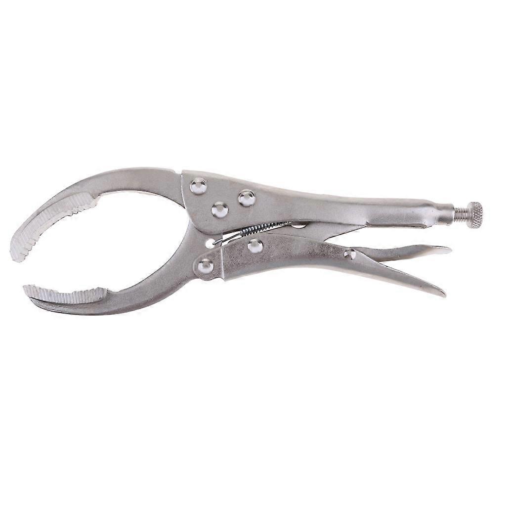 Locking Grip Oil Filter Tool Multi-Purpose Locking Plier Adjustable Wrench