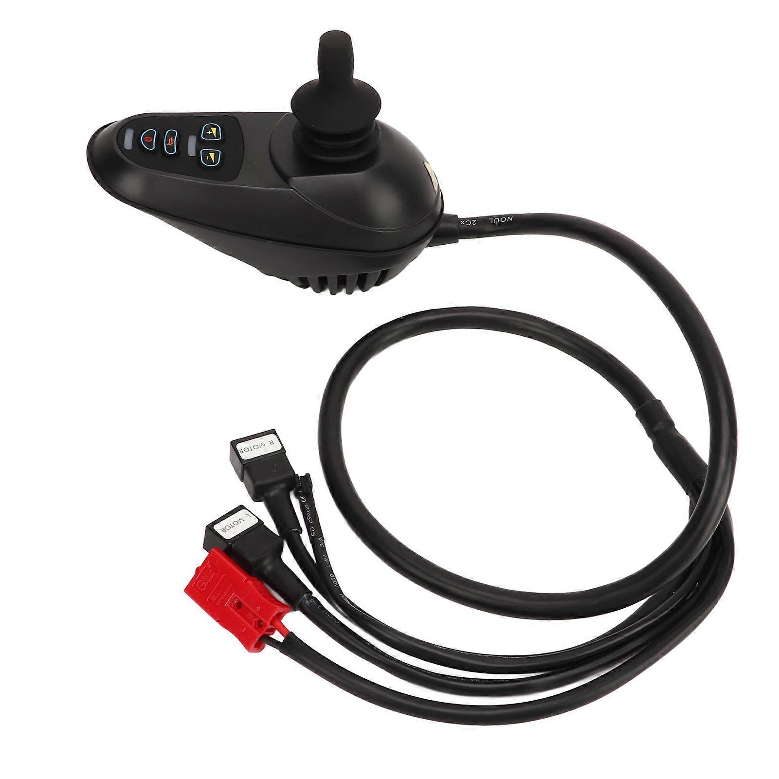 Electric Joystick Controller for Wheelchair, Metal & ABS, 1131g