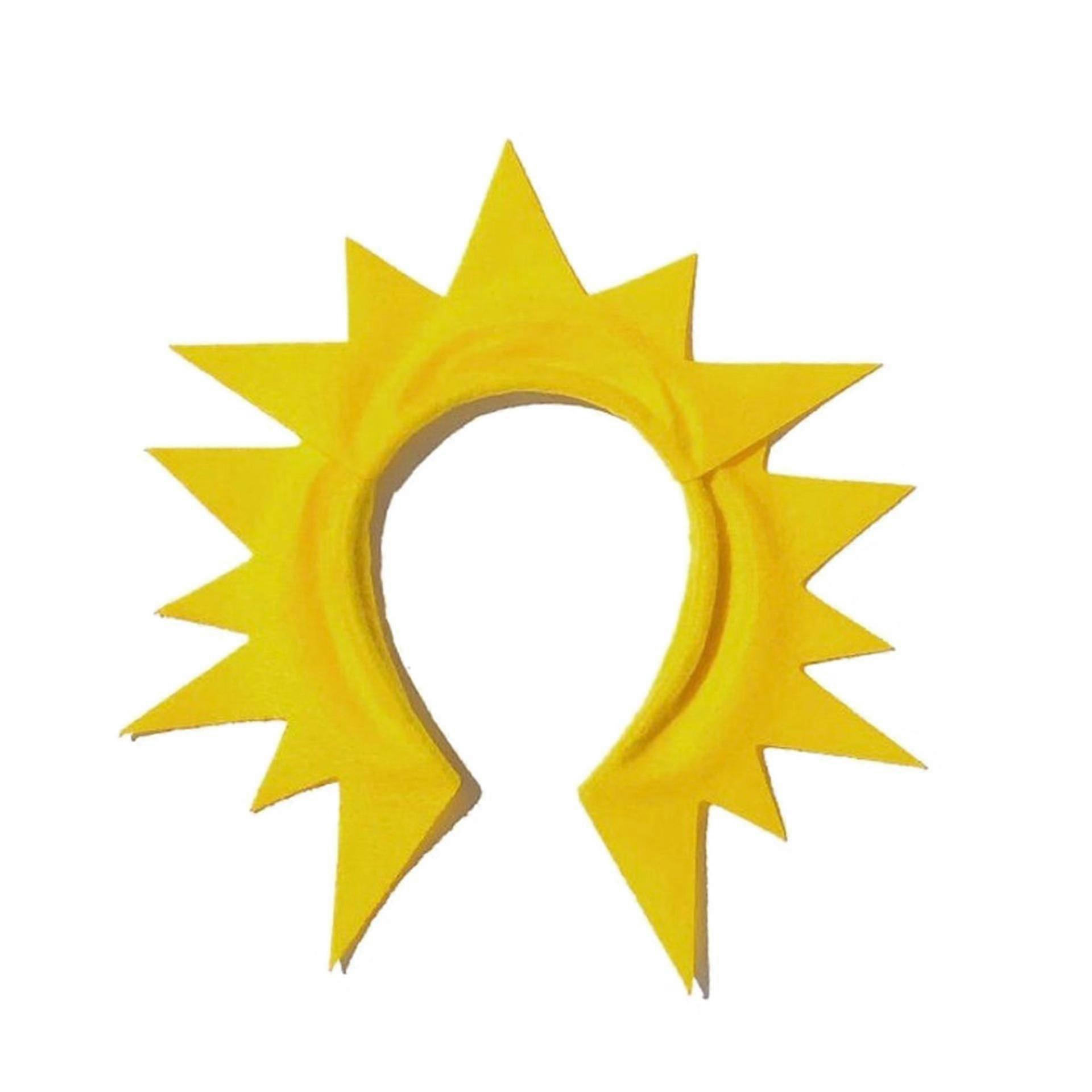 Soleil soleil rayons bandeau ou jaune Tutu anniversaire cotillons enfant enfants enfant adulte enfant enfant bébé bébés Halloween Costume jaune lumineux Cy01