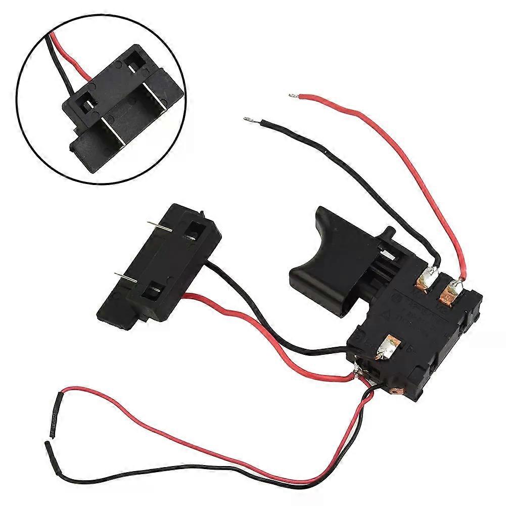 12V144V18V Lithium Battery Cordless Drill Speed Control Trigger Switch W/ Light Button Trigger Switch DC Cordless Drill Switch