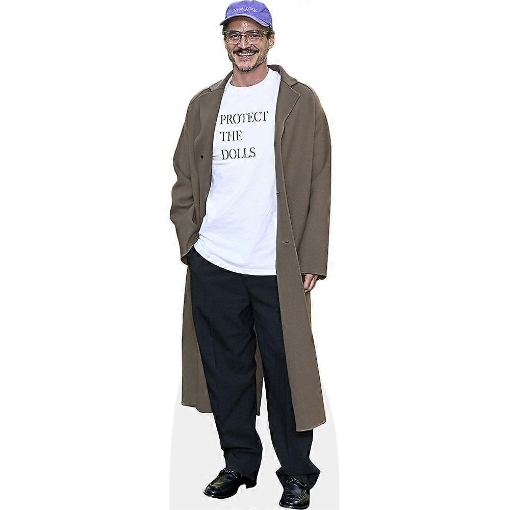 Pedro Pascal (Coat) Cardboard Cutout (lifesize OR mini size). Standee. Stand Up.