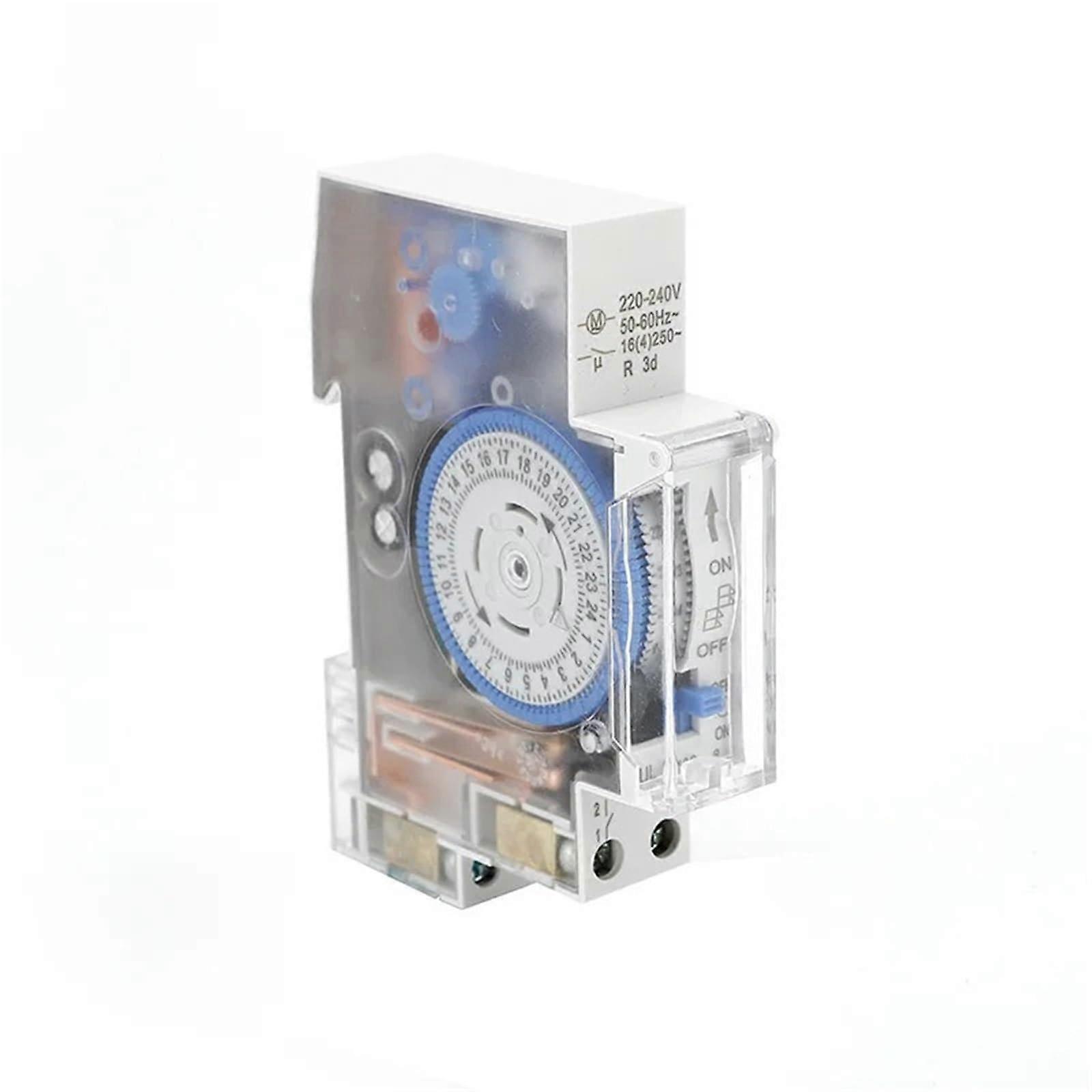 1Pcs Timer SUL180A Analog Time Relay 24 Hours Mechanical Timer Switch