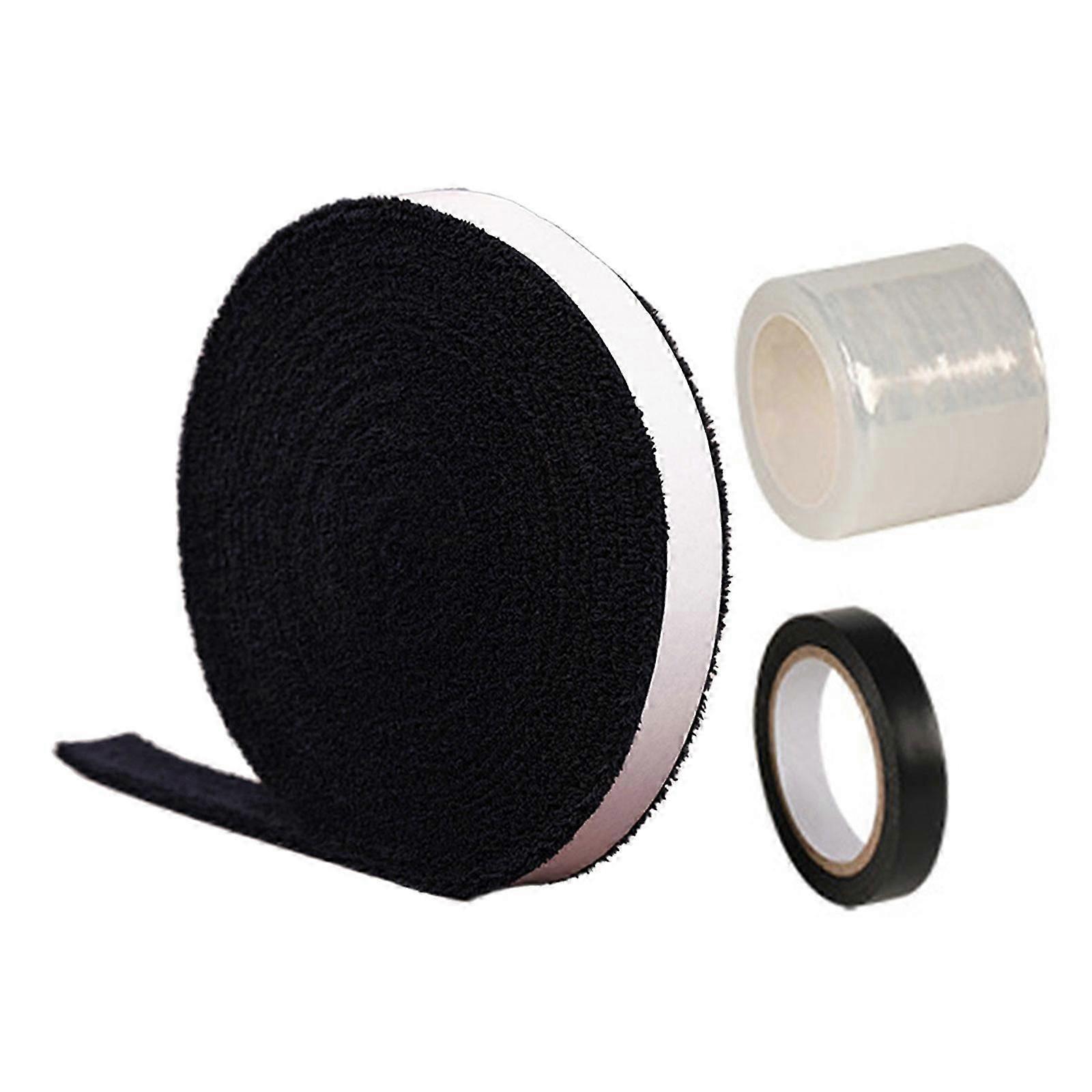 Tennisracket Grepptejp Antislip Squash Racket Grepptejp Vattenabsorberande Griptejp Rulle Badminton Racket Grepp Handduk Gul