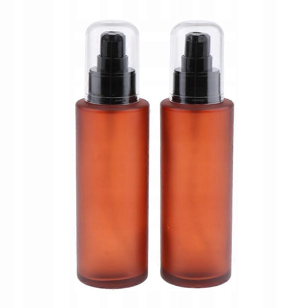 2x Pump Dispenser For Empty Refill Bottles