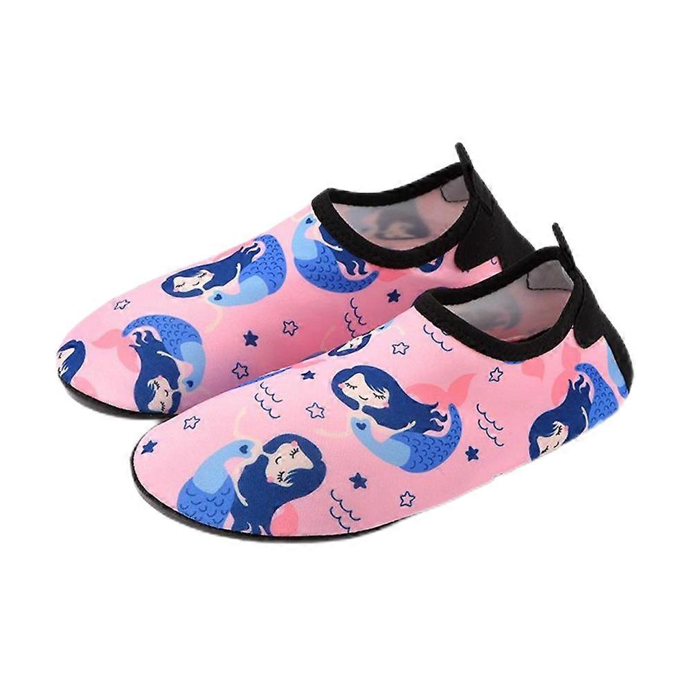Children's Anti-slip Soft Sole Printed Water Shoes For Beach And Stream Wading