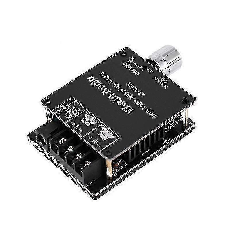 -1002L MINI Bluetooth 5.0 DC 5-24V Wireless Audio Digital Power Amplifier Stereo Board 100Wx2 Bluet hwy