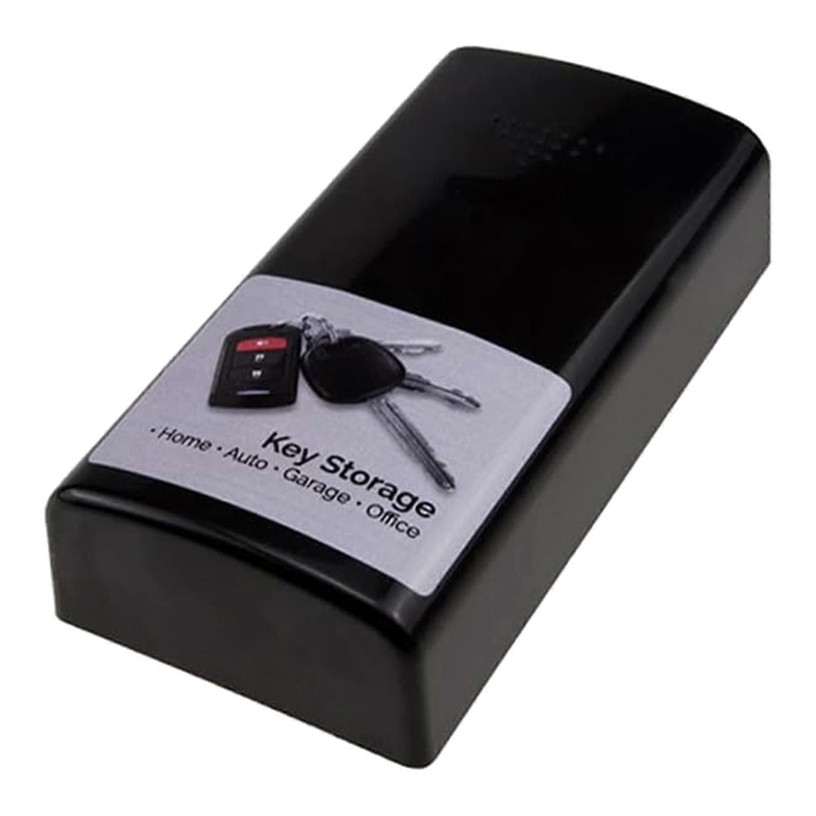 Magnetic Car Keys Holder Box Keys Hider Case Secret Stash Box Plastic Keys Case PP Material Keys Box for Money and Keys