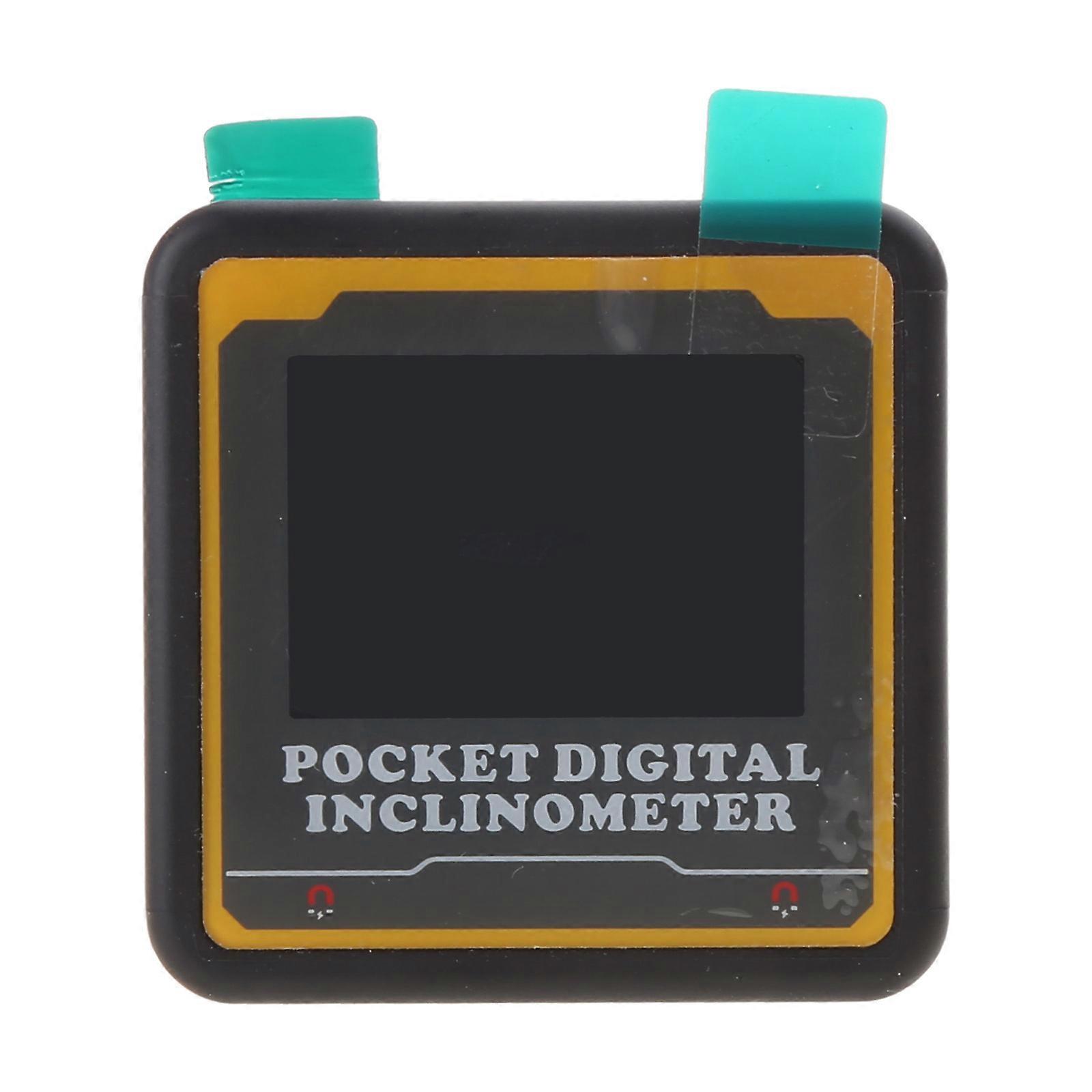 Gauge Pocket Wireless Inclinometer with Magnetic Base 4x90° Mini Portable Finder Protractor Measurement Tool